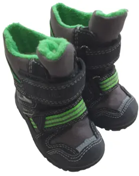 Super fit sorte og grå vinterstøvler str. 19