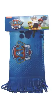 Nyt Nickelodean blåt fleece halstørklæde