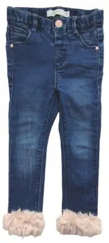 Name it mørkeblå denimbukser str. 92