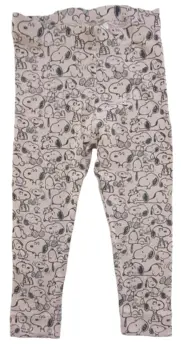 H&M rosa rib leggings str. 92