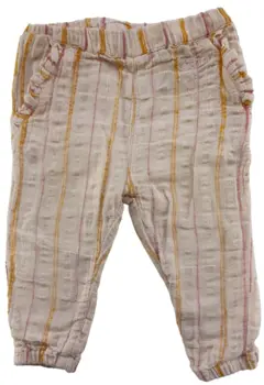Enfant beige stribede babybukser str. 68