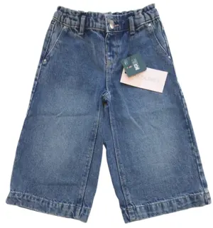 Nye KidsOnly wide cropped blå denimbukser str. 98
