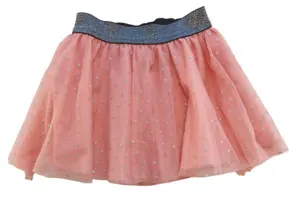 VRS laksefarvet tyl nederdel str. 92