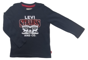 Levis sort langærmet T-shirt str. 5