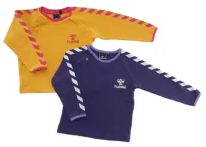 Hummel to langærmede bluser str. 86