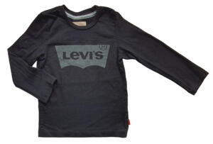 Levis langærmet sort T-shirt str. 5