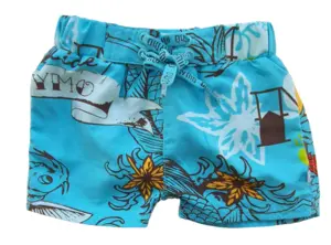 Minymo lyseblå babybadebukser str. 62-68