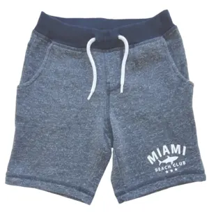 Name it blåmelerede sweat shorts str. 110