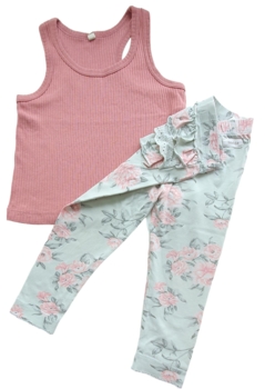 Newbie leggings og Popupshop top str. 86