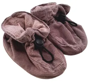 Friends mørk rosa fløjls futter str. 23-24