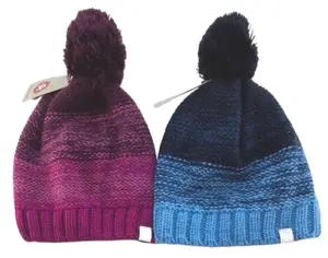 Nye Color kids strikkede huer