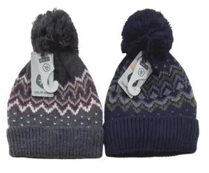 Nye Color kids varme strikkede uld huer
