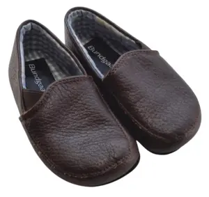 Nye Bundgaard mørkebrune hjemmesko str. 19