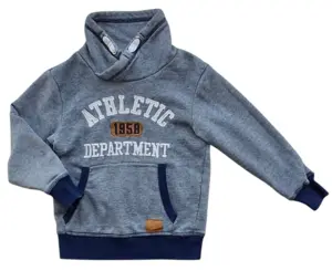 H&M blåstribet langærmet sweatshirt str. 110-116