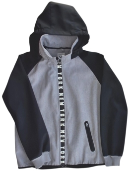 VRS lysegrå softshell jakke str. 152