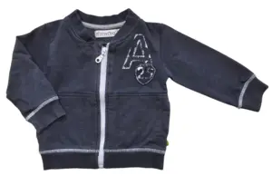 Minymo mørkeblå langærmet sweatshirt str. 74