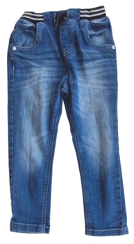VRS blå denim pull up bukser str. 110
