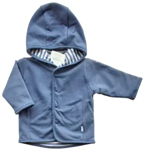 Ny Fixoni gråblå vendbar cardigan