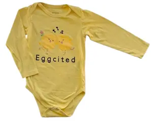 VRS gul langærmet body str. 92