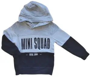 H&M trefarvet langærmet sweatshirt str. 110-116