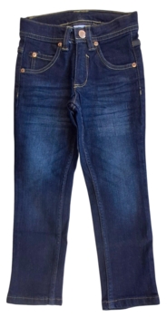 Papagino mørkeblå denimbukser str. 104