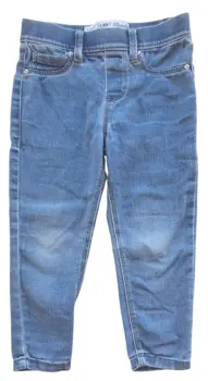 Denim Co blå tynde skinny denim jeggings str. 98