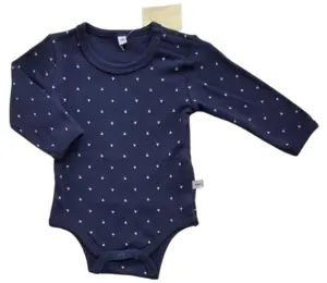 Ny Pippi mørkeblå langærmet body