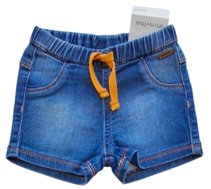 Nye Minymo blå elastiske denim shorts