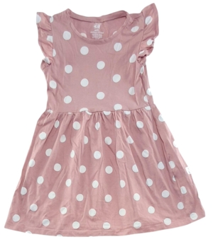 H&M rosa ærmeløs sommerkjole str. 98-104