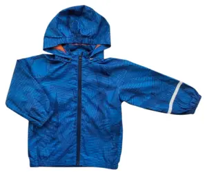 Name it blå mønstret sommerjakke str. 86