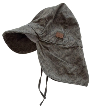 Melton armygrøn solhat str. 49 cm