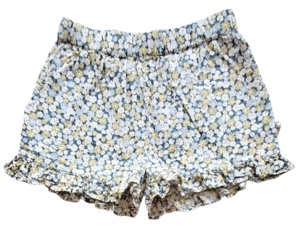 Pomp de lux småblomstrede shorts str. 104