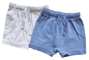 H&M to par korte bløde shorts str. 86