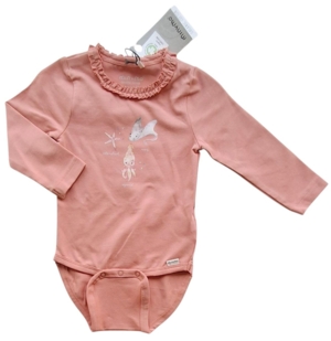 Ny Minymo orange langærmet body str. 68