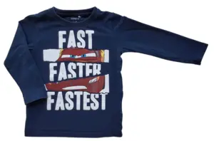 Name it mørkeblå T-shirt str. 86 med lange ærmer