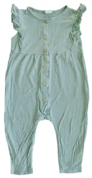 H&M lysegrøn tynd ærmeløs heldragt 86