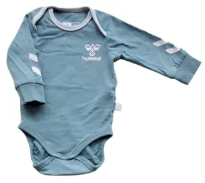 Hummel grøn langærmet body str. 56