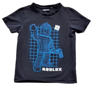 Name it Roblox kortærmet sort T-shirt str. 122-128