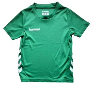 Hummel grøn kortærmet T-shirt str. 104