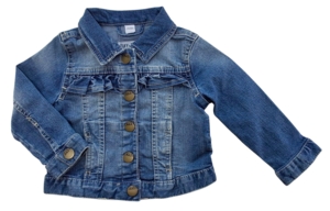 Tiny love blå denim jakke str. 74-80