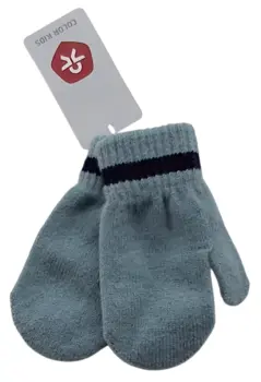 Nye Color kids grågrønne vanter str. 0-6 mdr