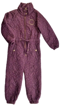 Pomp de lux bordeauxrød termo heldragt str. 116