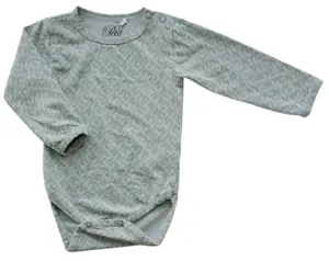 Petit lysegrøn langærmet body str. 68