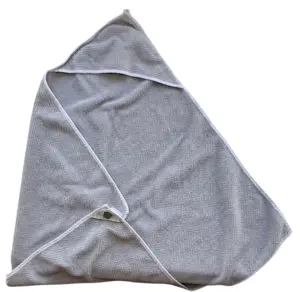 Meraki mini gråt badehåndklæde med hætte