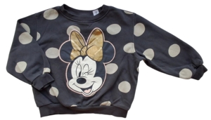 H&M mørkegrå langærmet sweatshirt str. 98-104