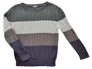 Friends stribet langærmet striktrøje str. 116