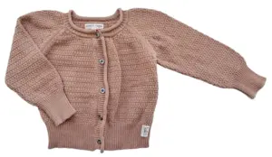 Small Rags terracotta farvet striktrøje str. 92