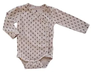 Small Rags lys pudderfarvet slå-om body str. 56