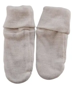 Be kids råhvide uld luffer str. 90-100