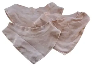 VRS tre lyse pudderfarvet savlesmæk onesize